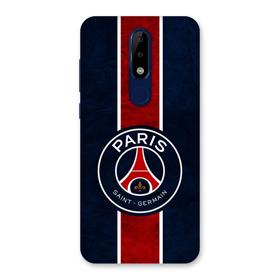Paris Saint Germain Football Club Back Case for Nokia 5.1 Plus