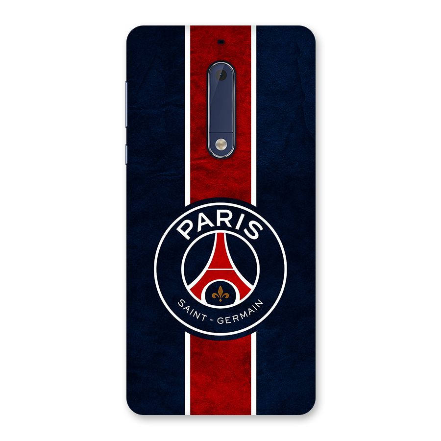 Paris Saint Germain Football Club Back Case for Nokia 5