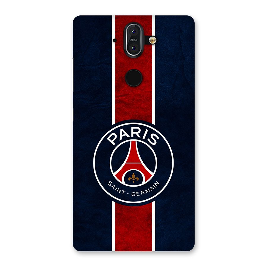 Paris Saint Germain Football Club Back Case for Nokia 8 Sirocco