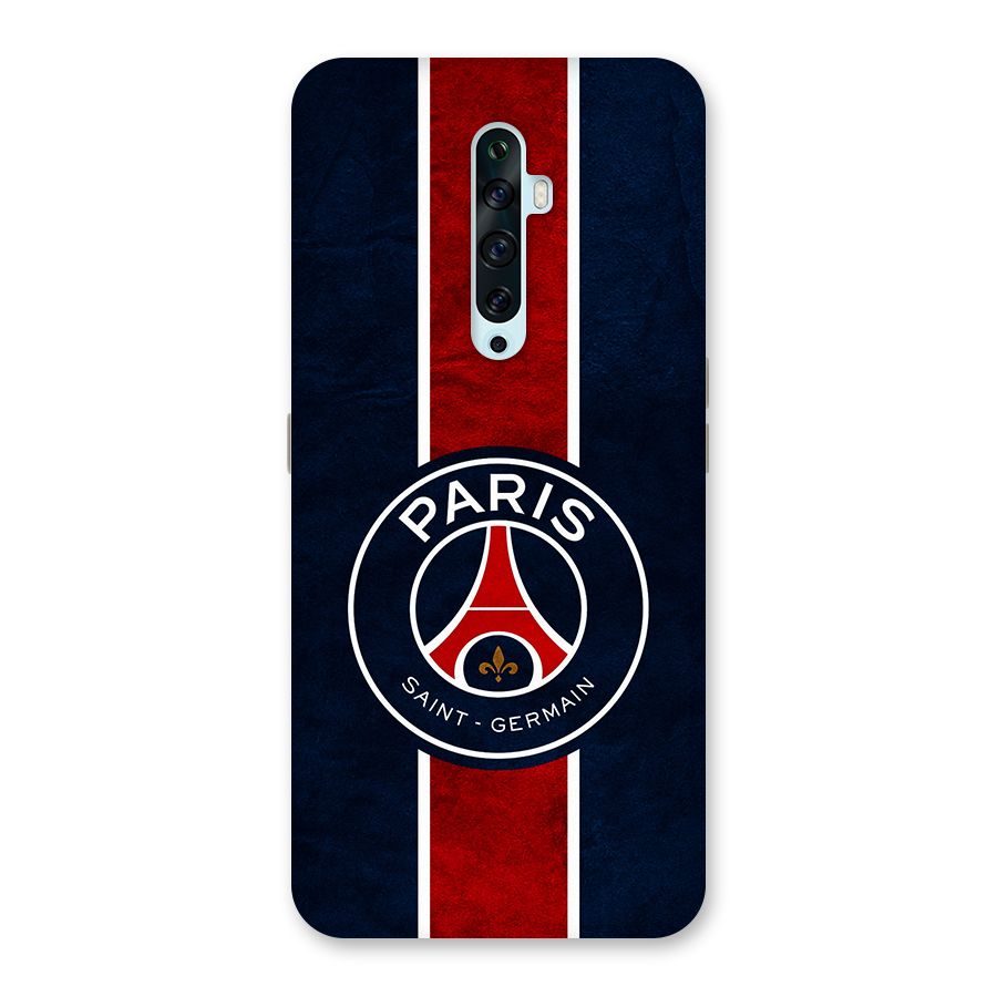 Paris Saint Germain Football Club Back Case for Oppo Reno2 Z