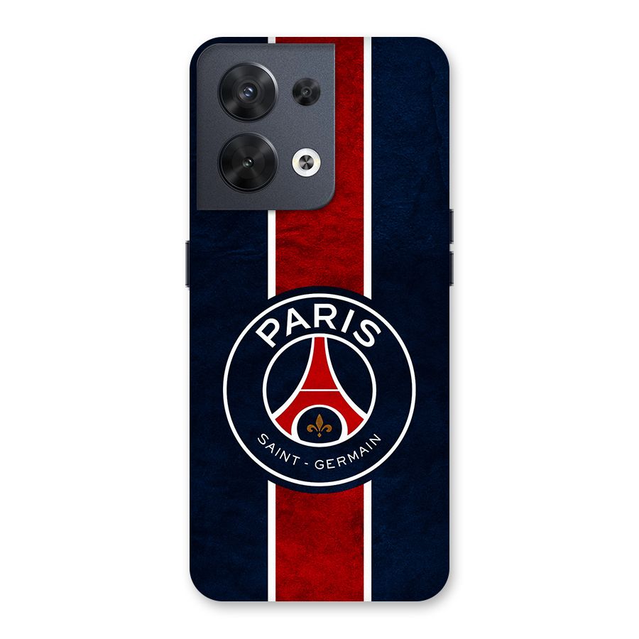 Paris Saint Germain Football Club Back Case for Oppo Reno8 5G