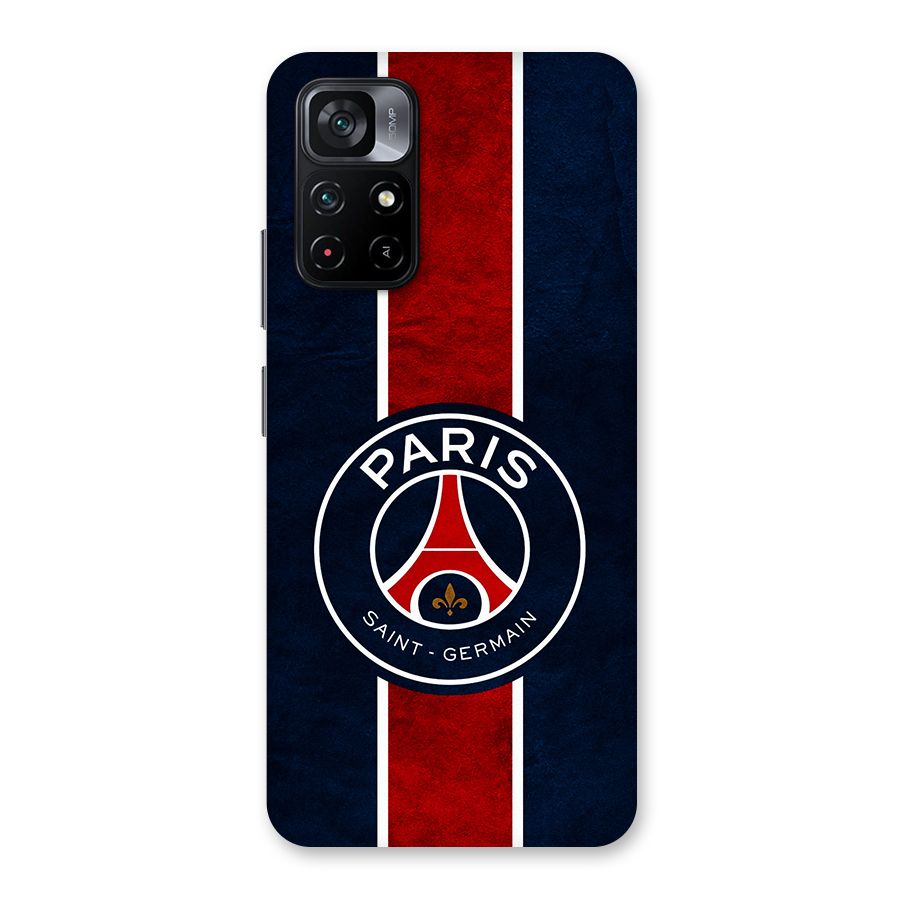 Paris Saint Germain Football Club Back Case for Poco M4 Pro 5G