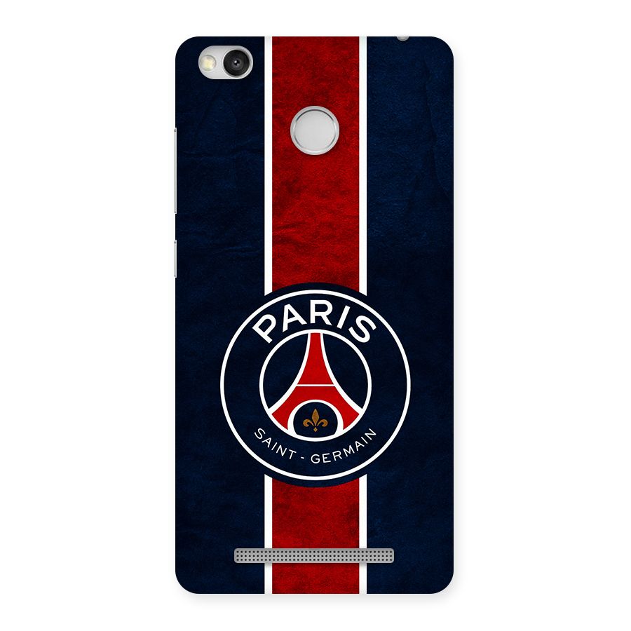 Paris Saint Germain Football Club Back Case for Redmi 3S Prime