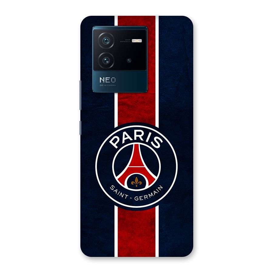 Paris Saint Germain Football Club Back Case for Vivo iQOO Neo 6 5G