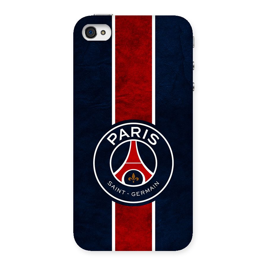 Paris Saint Germain Football Club Back Case for iPhone 4 4s