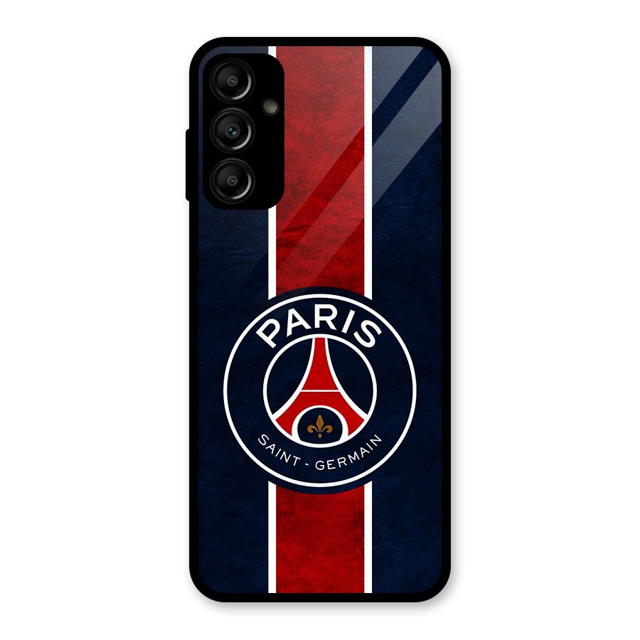 Paris Saint Germain Football Club Glass Back Case for Galaxy A14 5G