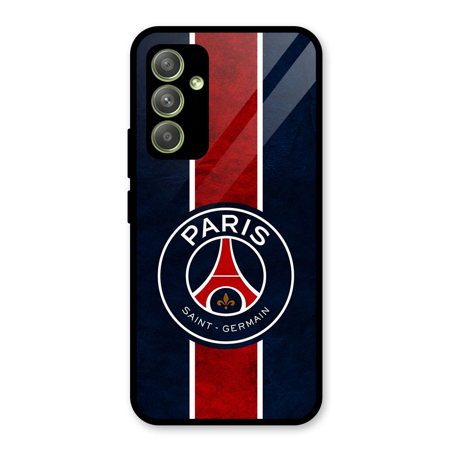 Paris Saint Germain Football Club Glass Back Case for Galaxy A54