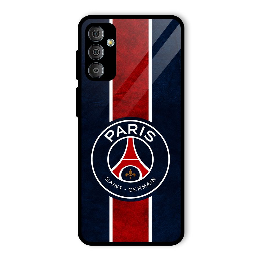 Paris Saint Germain Football Club Glass Back Case for Galaxy F23