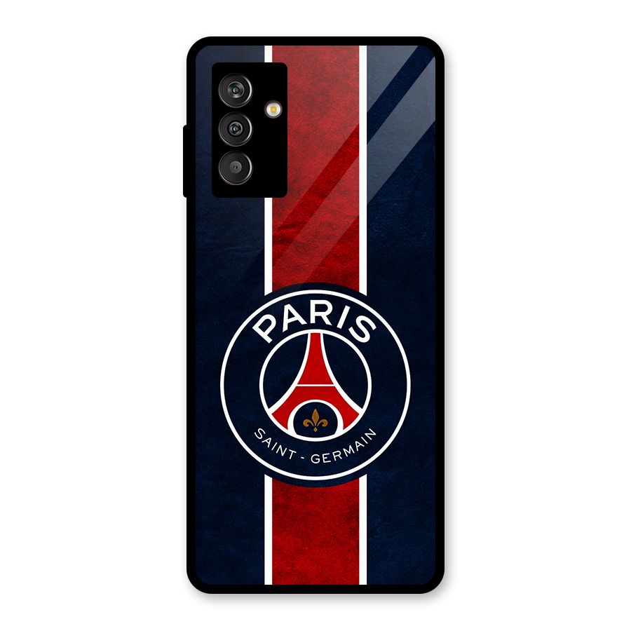Paris Saint Germain Football Club Glass Back Case for Galaxy M13
