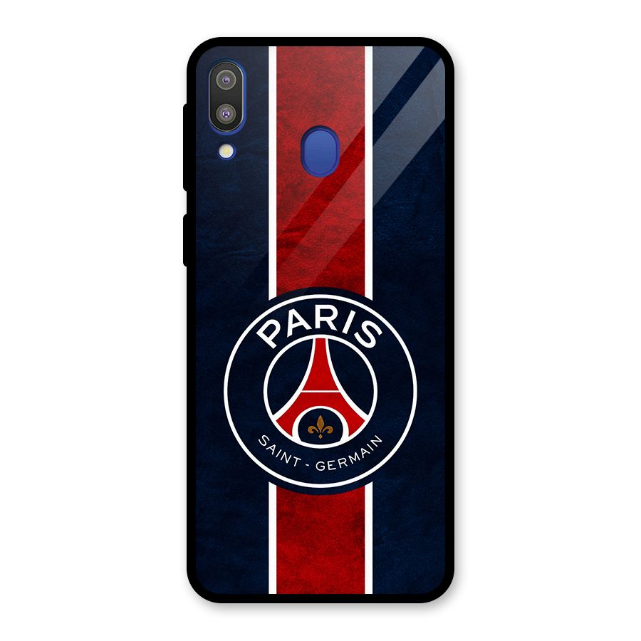 Paris Saint Germain Football Club Glass Back Case for Galaxy M20