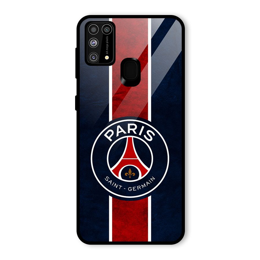 Paris Saint Germain Football Club Glass Back Case for Galaxy M31