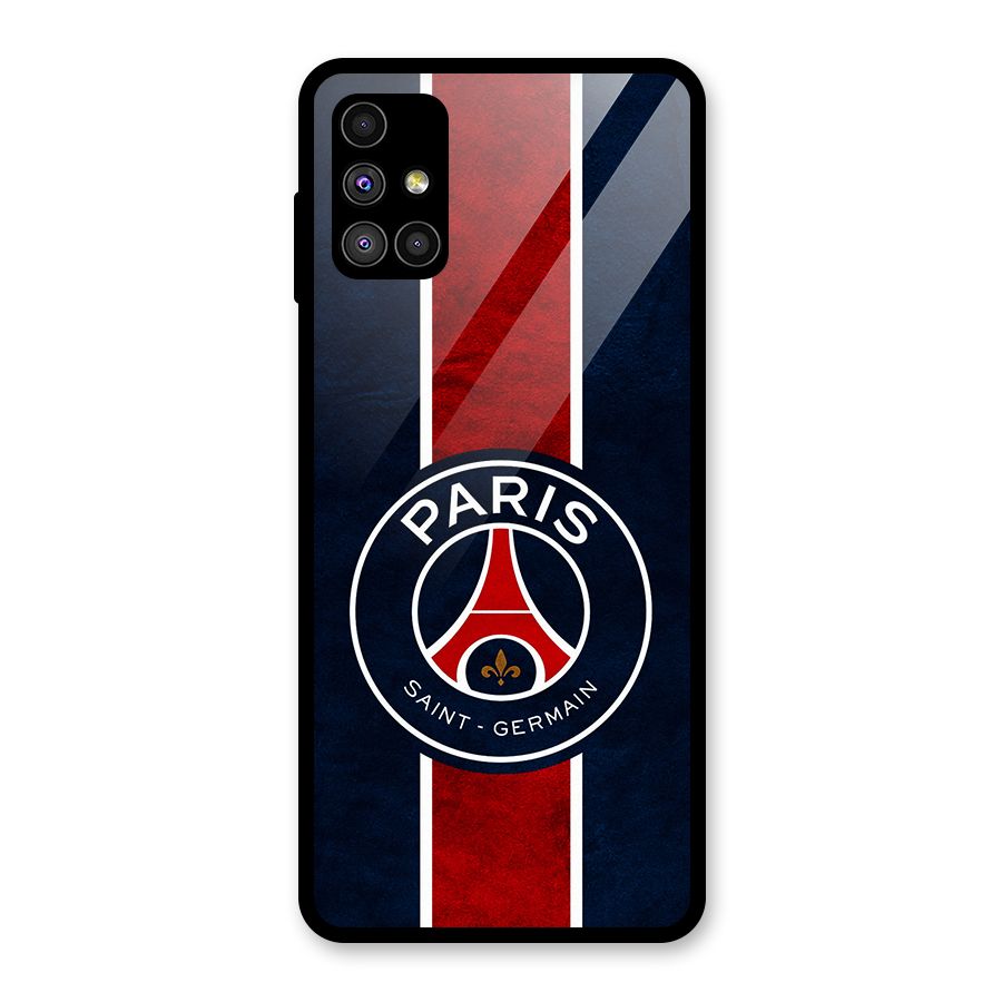 Paris Saint Germain Football Club Glass Back Case for Galaxy M51