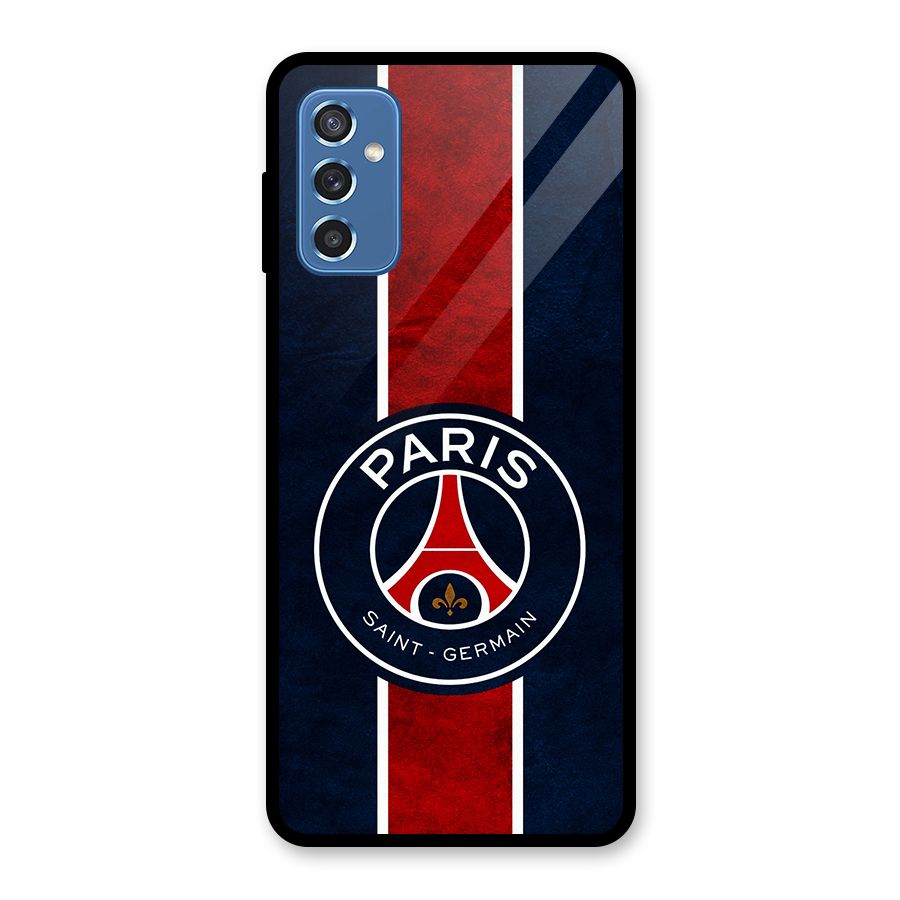 Paris Saint Germain Football Club Glass Back Case for Galaxy M52 5G