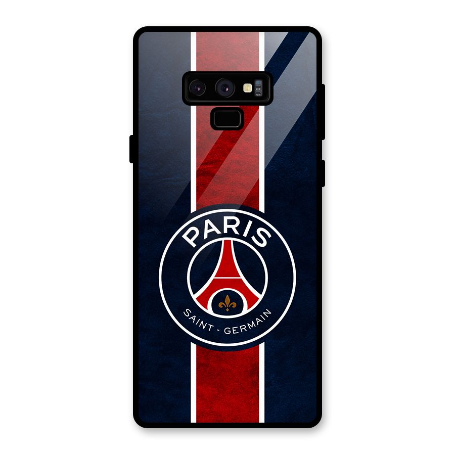 Paris Saint Germain Football Club Glass Back Case for Galaxy Note 9