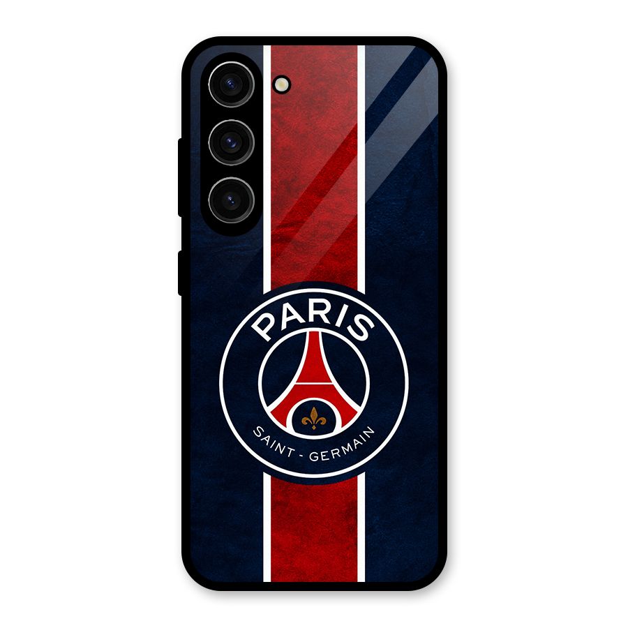 Paris Saint Germain Football Club Glass Back Case for Galaxy S23