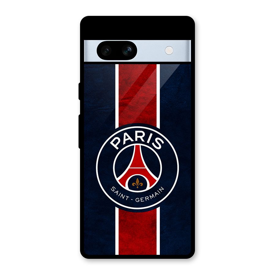 Paris Saint Germain Football Club Glass Back Case for Google Pixel 7a