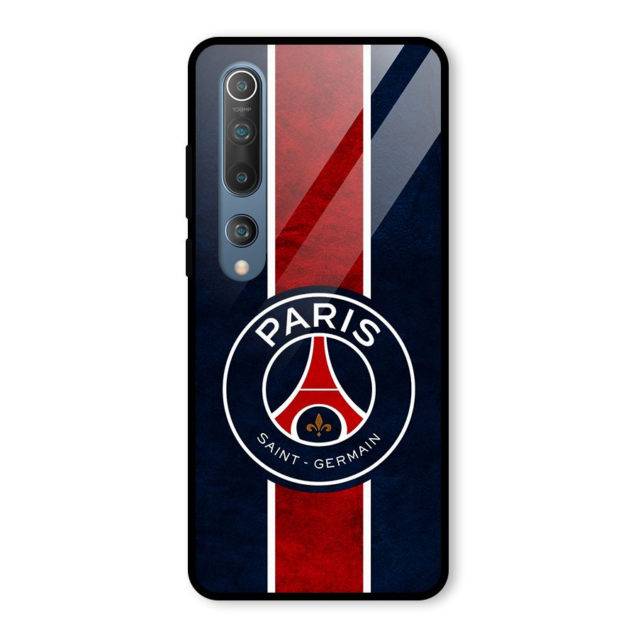 Paris Saint Germain Football Club Glass Back Case for Mi 10