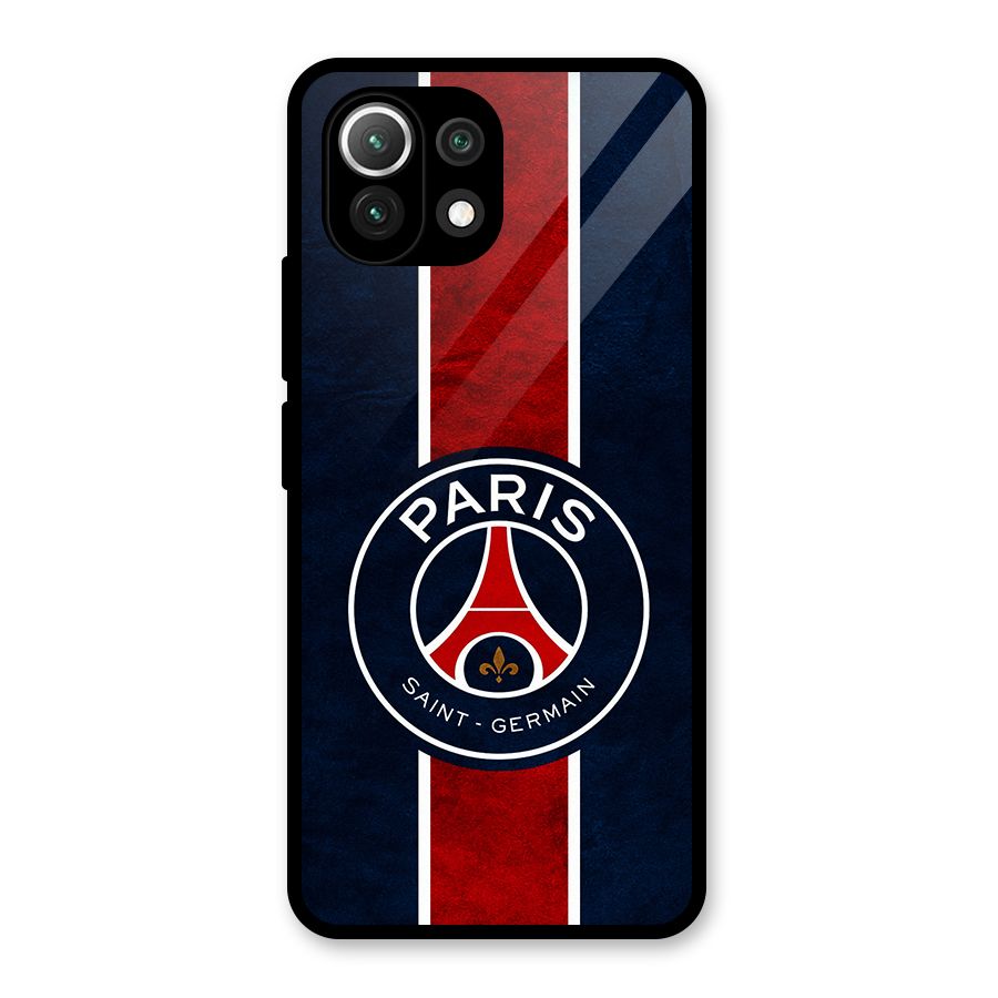 Paris Saint Germain Football Club Glass Back Case for Mi 11 Lite NE 5G