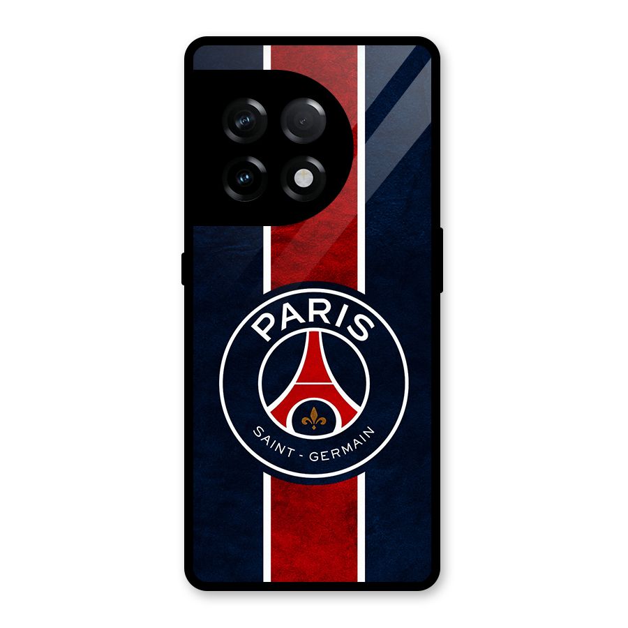 Paris Saint Germain Football Club Glass Back Case for OnePlus 11R