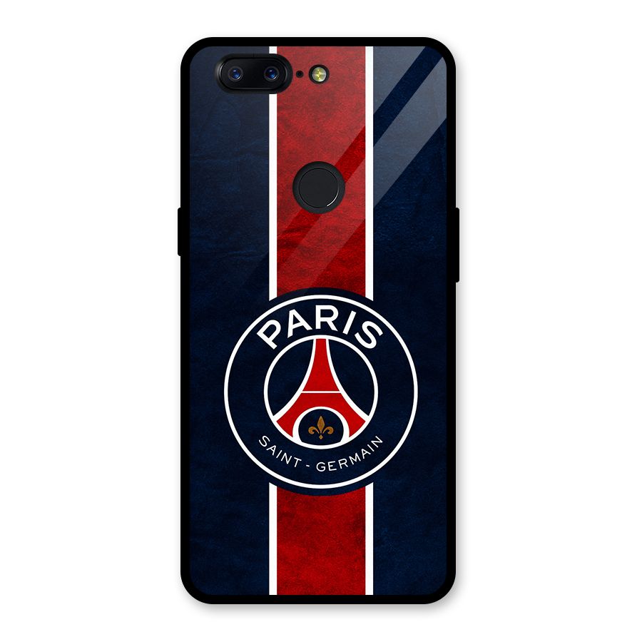 Paris Saint Germain Football Club Glass Back Case for OnePlus 5T