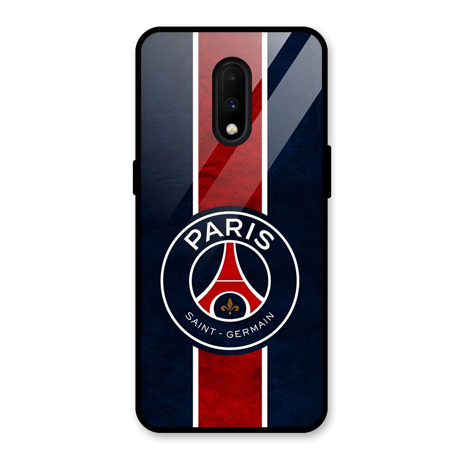 Paris Saint Germain Football Club Glass Back Case for OnePlus 7