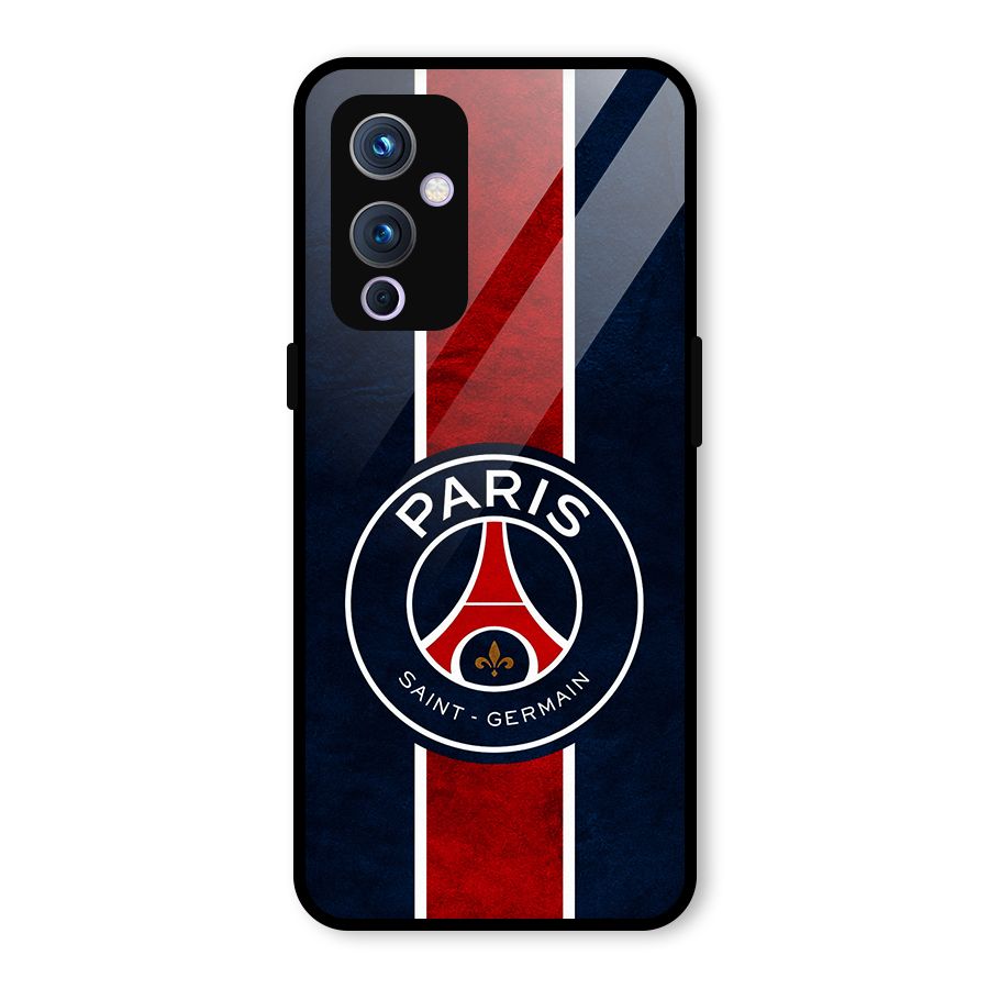 Paris Saint Germain Football Club Glass Back Case for OnePlus 9