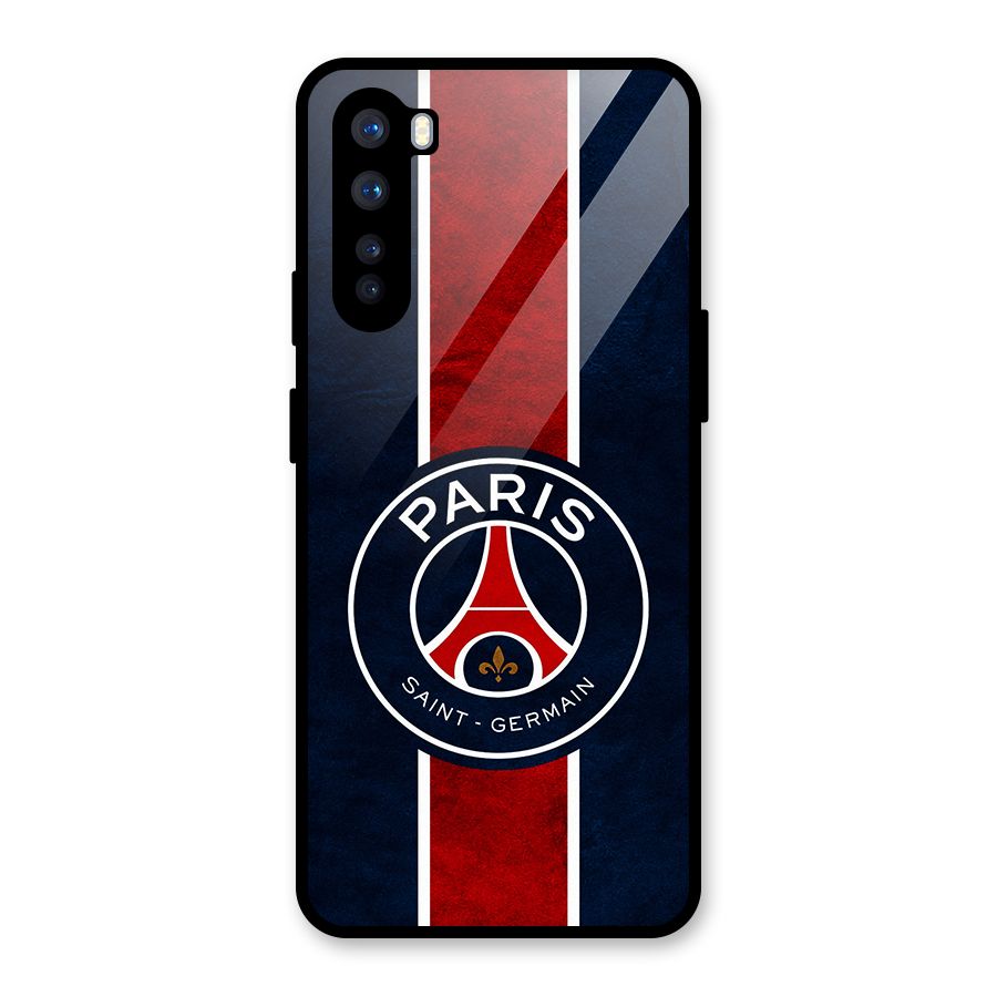 Paris Saint Germain Football Club Glass Back Case for OnePlus Nord