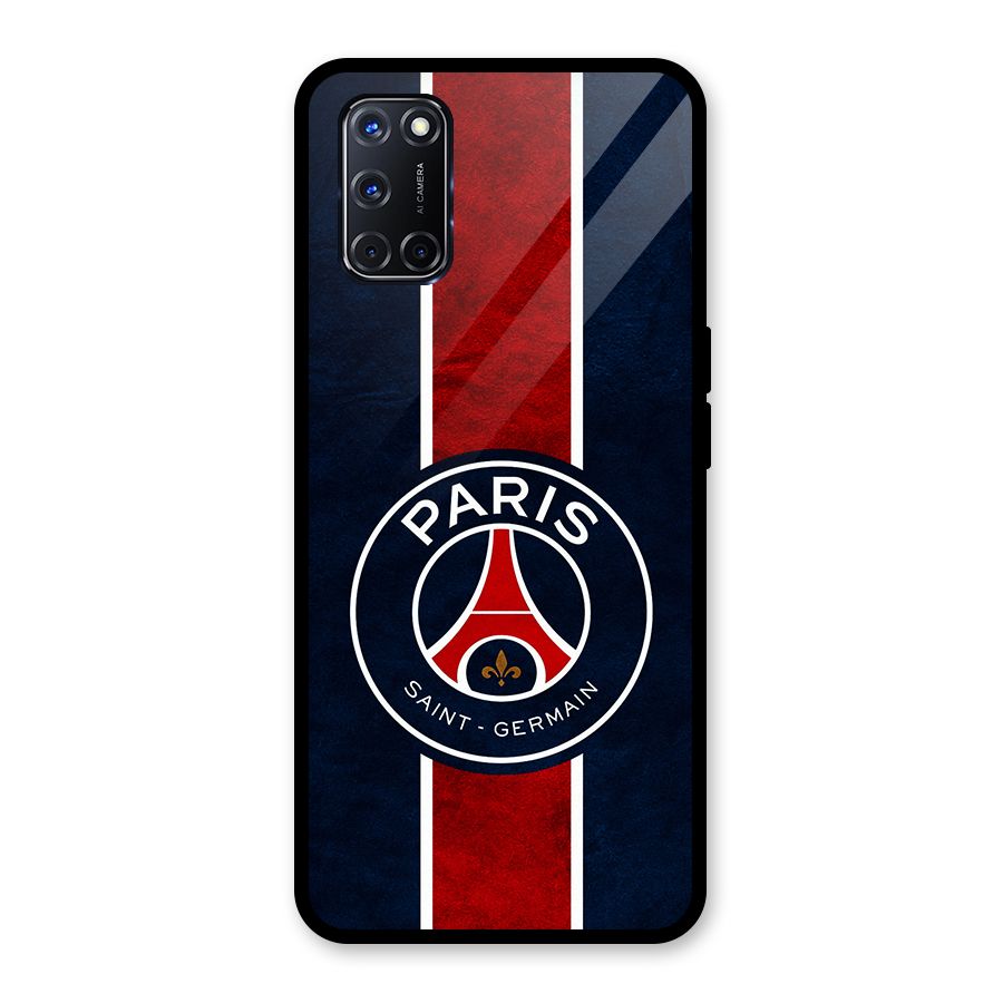 Paris Saint Germain Football Club Glass Back Case for Oppo A52