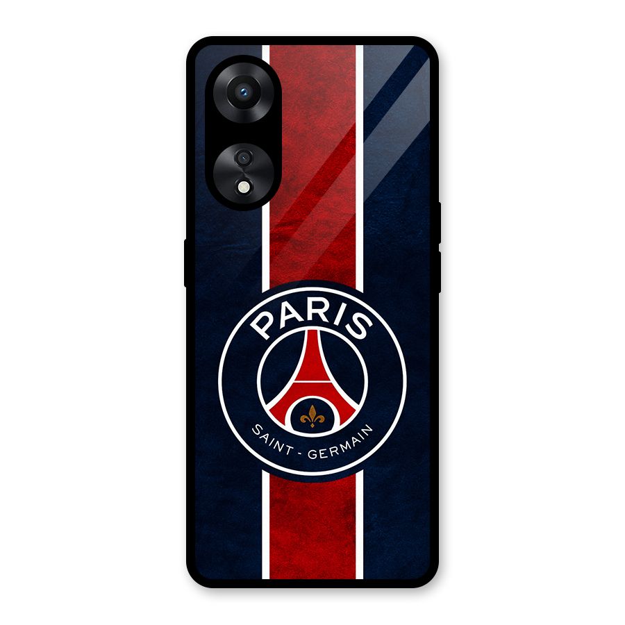 Paris Saint Germain Football Club Glass Back Case for Oppo A78
