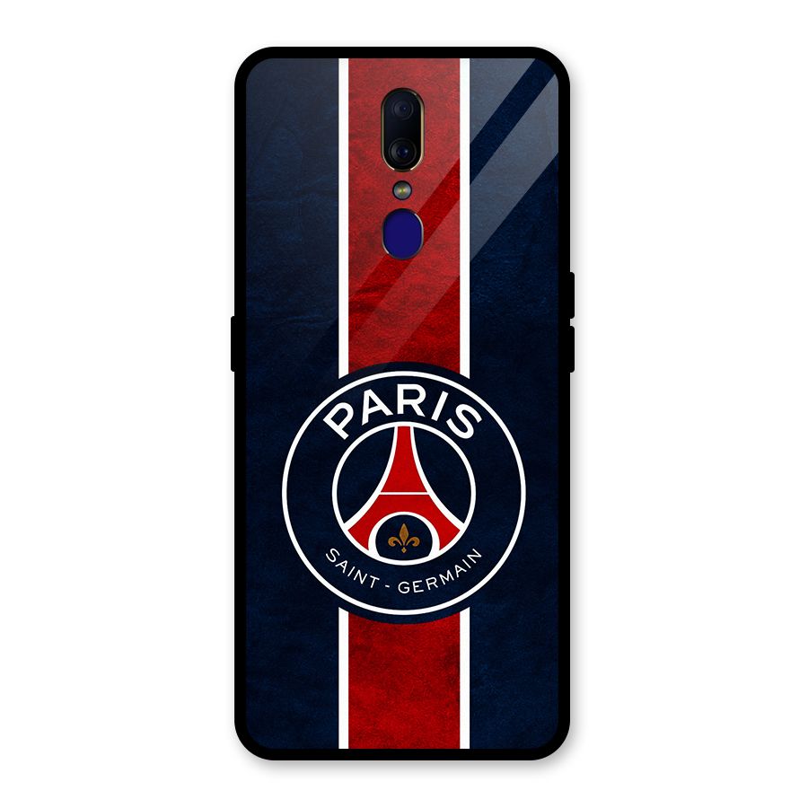 Paris Saint Germain Football Club Glass Back Case for Oppo F11