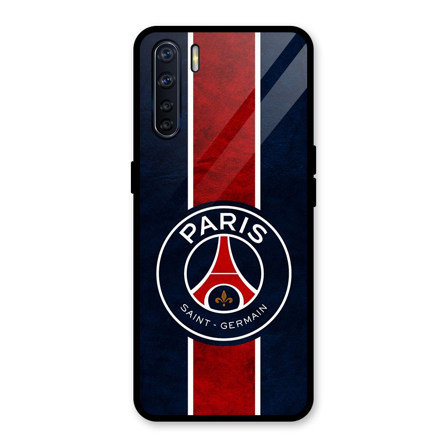 Paris Saint Germain Football Club Glass Back Case for Oppo F15