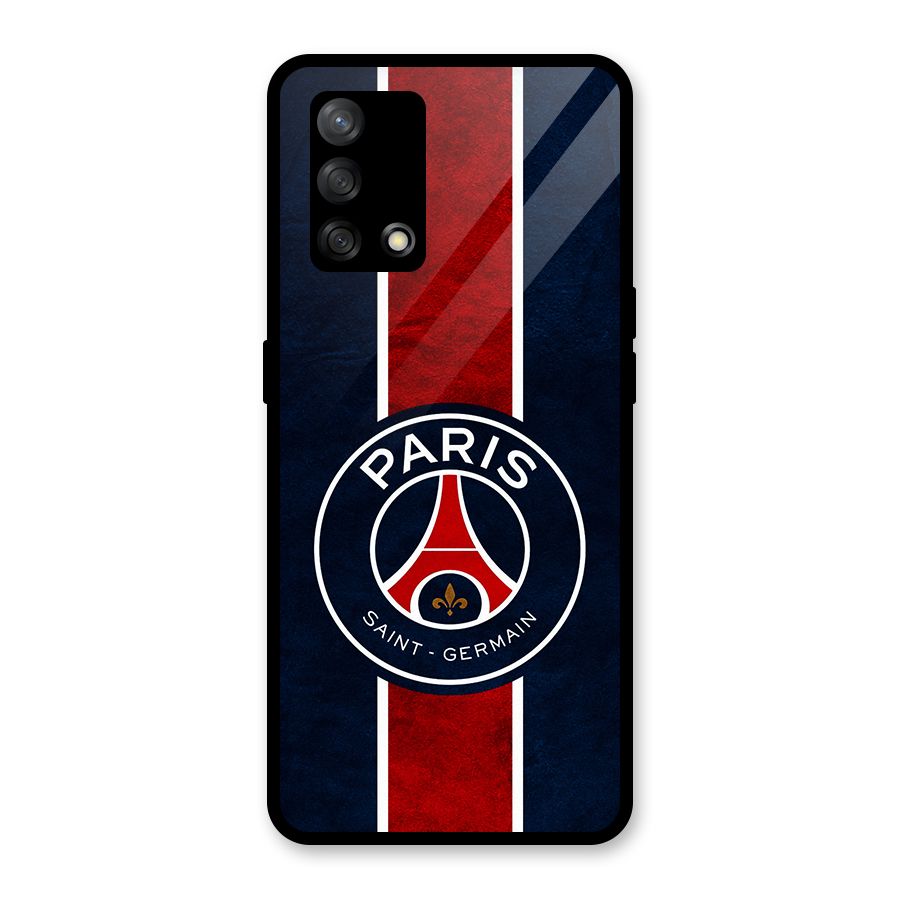 Paris Saint Germain Football Club Glass Back Case for Oppo F19