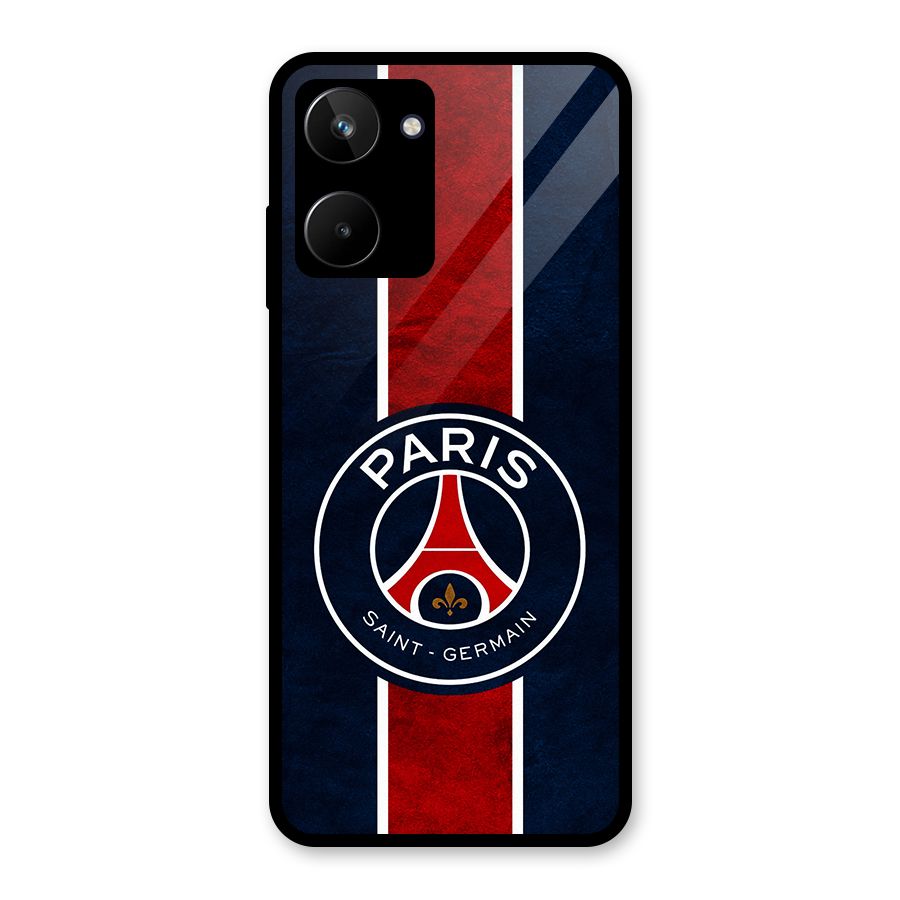 Paris Saint Germain Football Club Glass Back Case for Realme 10