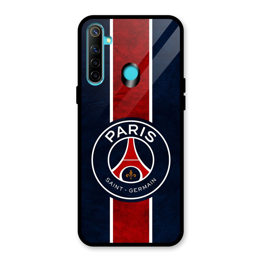 Paris Saint Germain Football Club Glass Back Case for Realme 5s