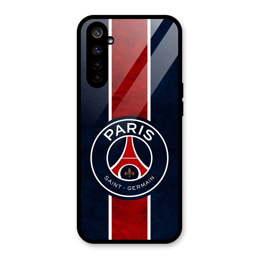Paris Saint Germain Football Club Glass Back Case for Realme 6