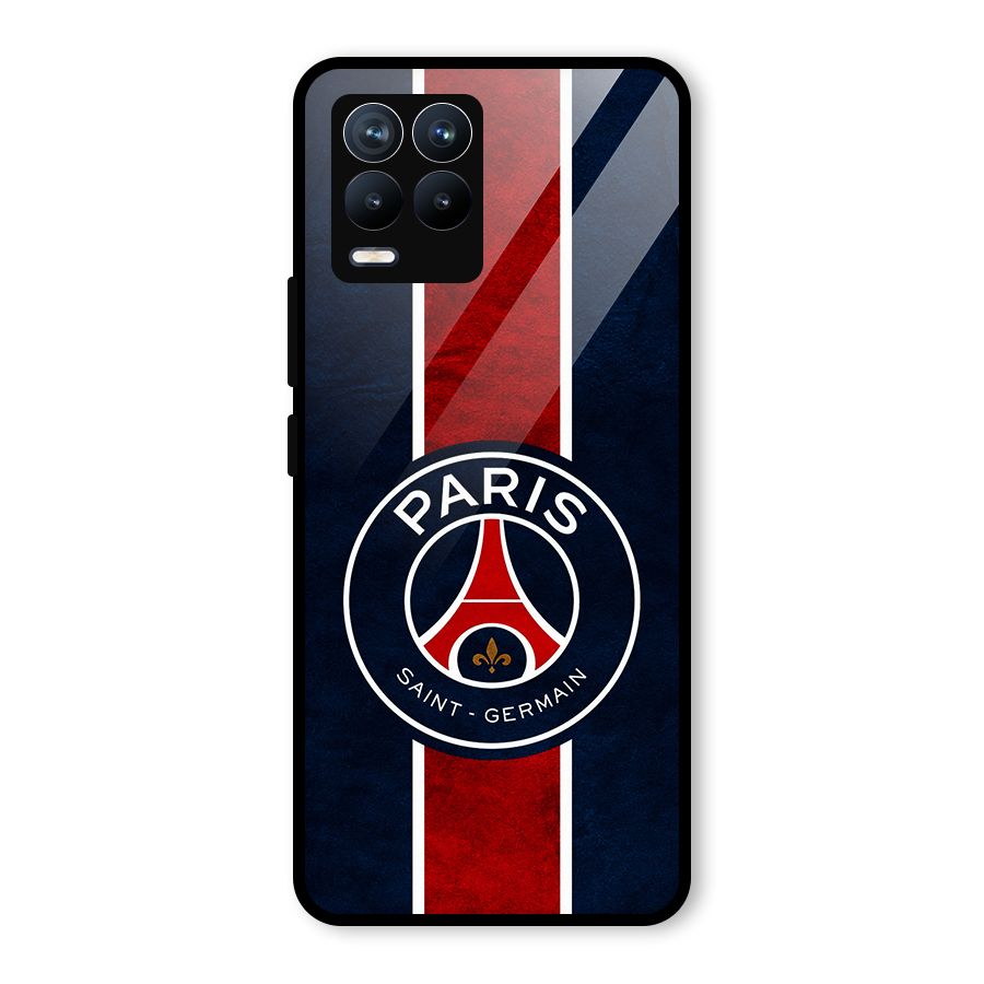 Paris Saint Germain Football Club Glass Back Case for Realme 8 Pro