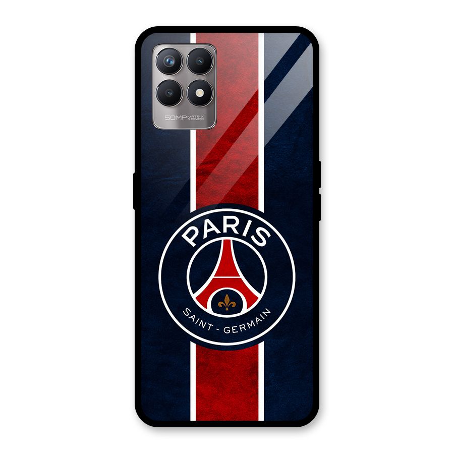 Paris Saint Germain Football Club Glass Back Case for Realme 8i