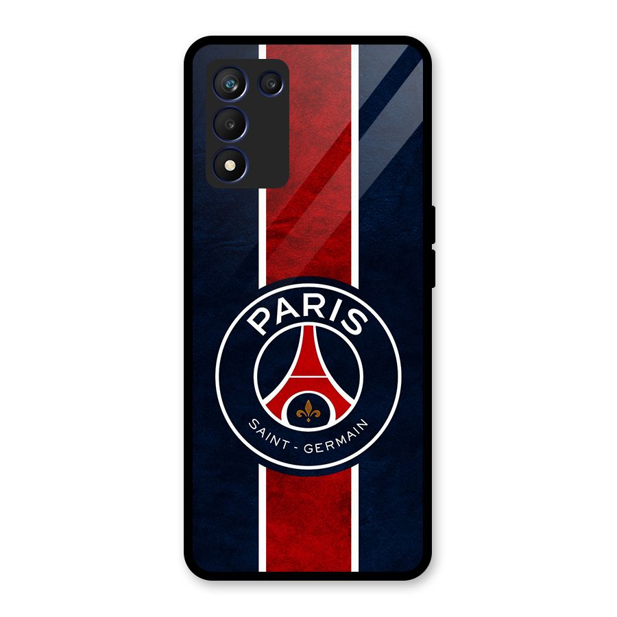 Paris Saint Germain Football Club Glass Back Case for Realme 9 5G Speed
