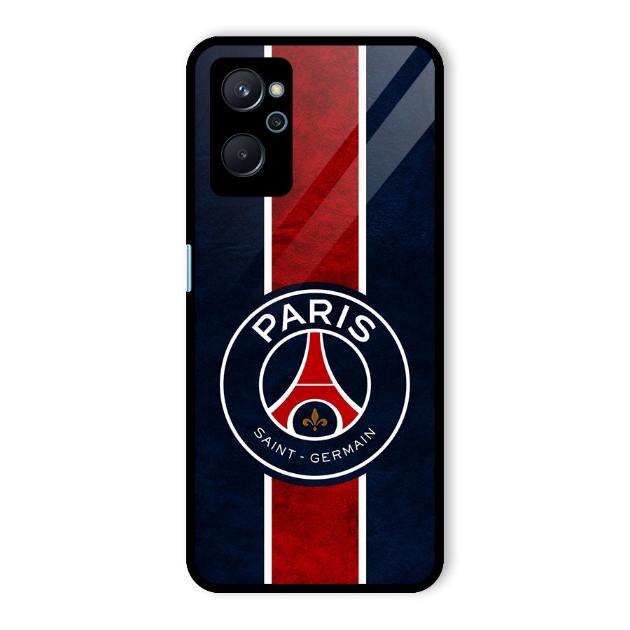 Paris Saint Germain Football Club Glass Back Case for Realme 9i