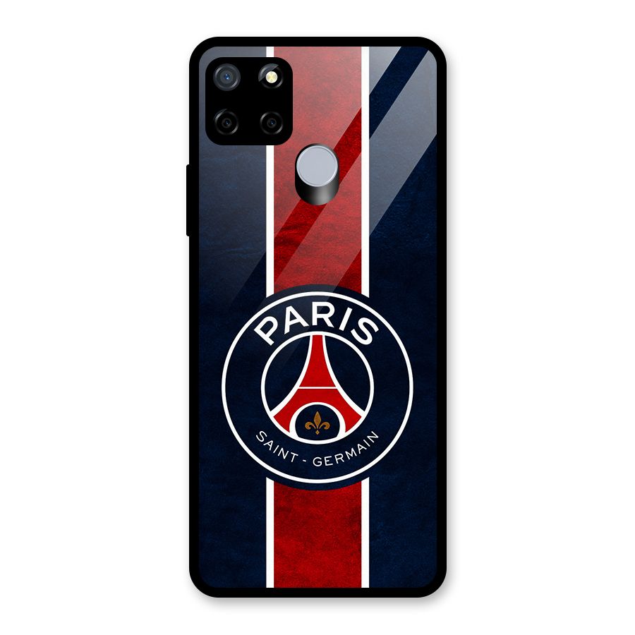 Paris Saint Germain Football Club Glass Back Case for Realme C12
