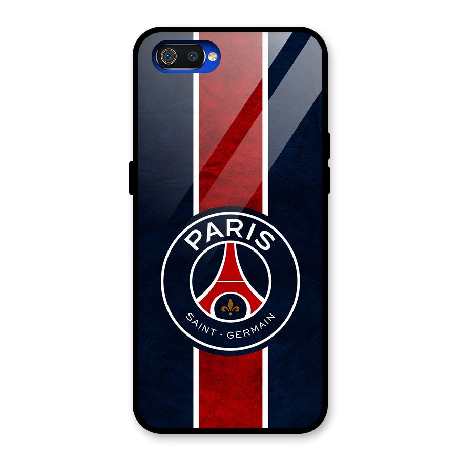 Paris Saint Germain Football Club Glass Back Case for Realme C2
