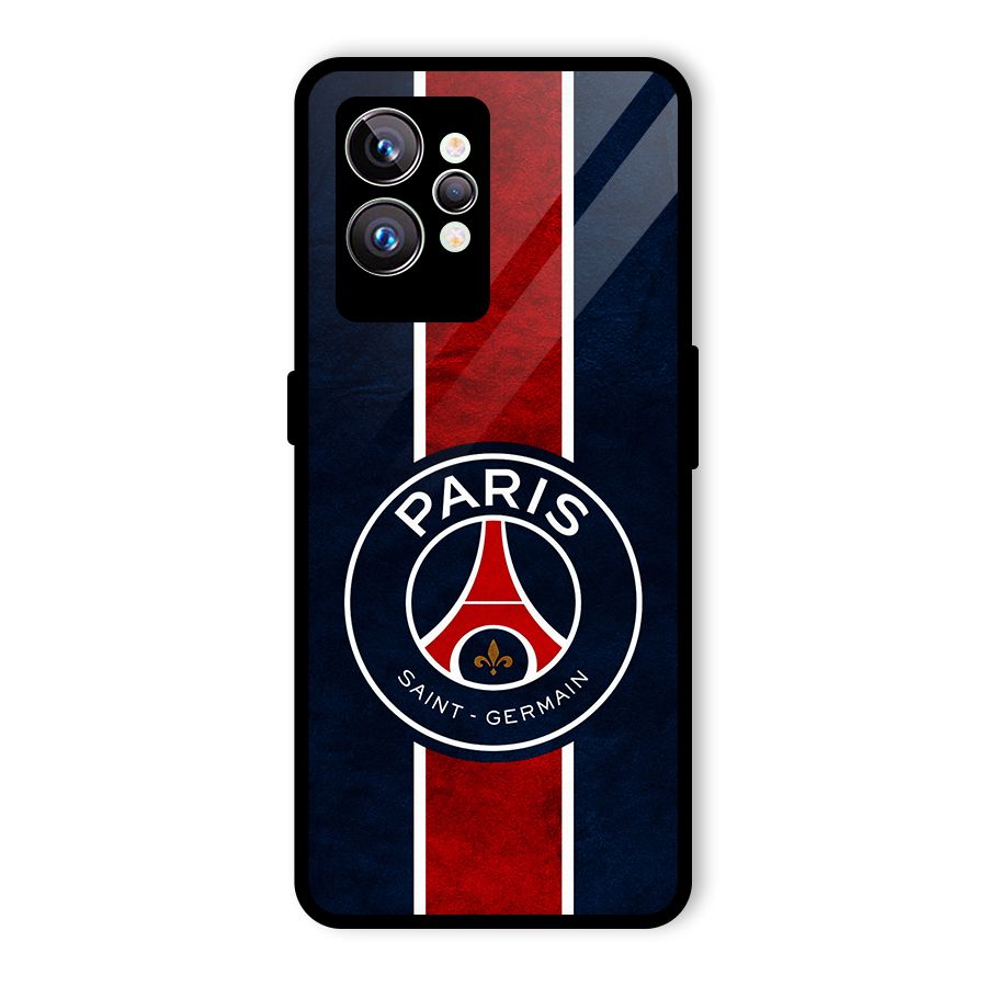 Paris Saint Germain Football Club Glass Back Case for Realme GT2 Pro