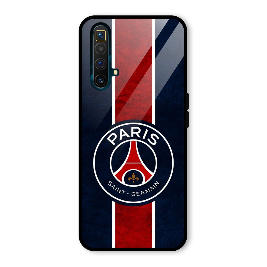 Paris Saint Germain Football Club Glass Back Case for Realme X3