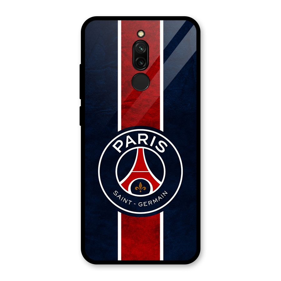 Paris Saint Germain Football Club Glass Back Case for Redmi 8
