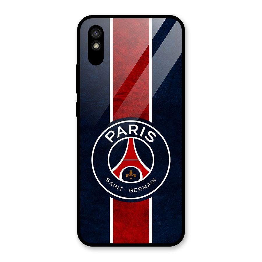 Paris Saint Germain Football Club Glass Back Case for Redmi 9A