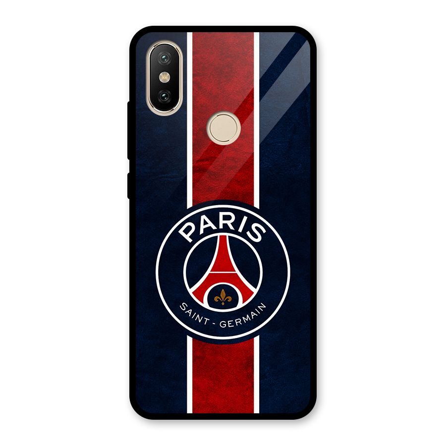 Paris Saint Germain Football Club Glass Back Case for Redmi A2
