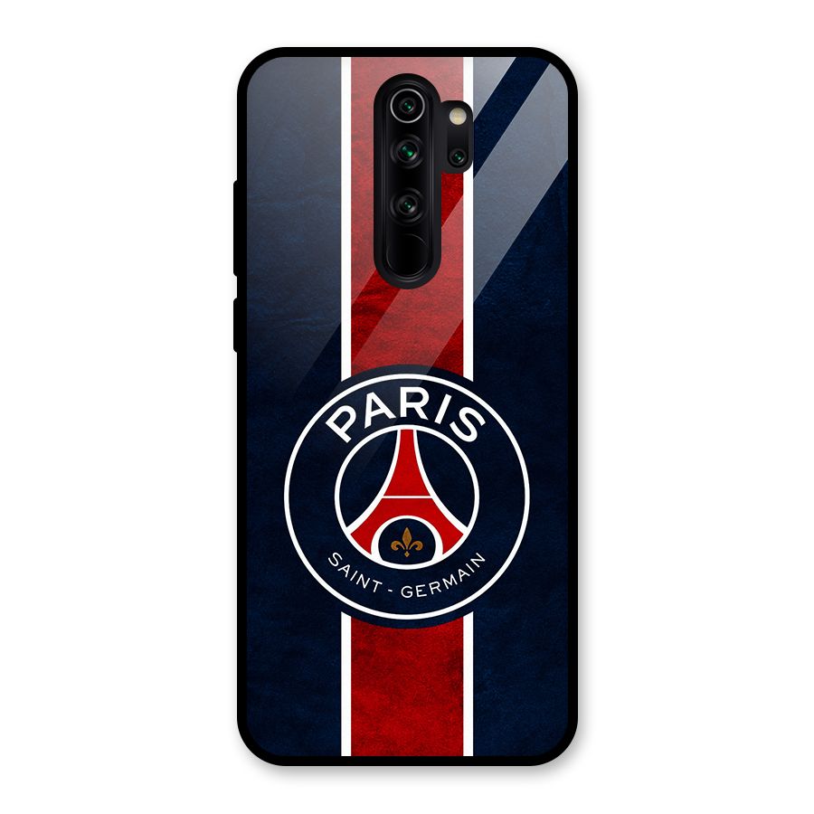 Paris Saint Germain Football Club Glass Back Case for Redmi Note 8 Pro
