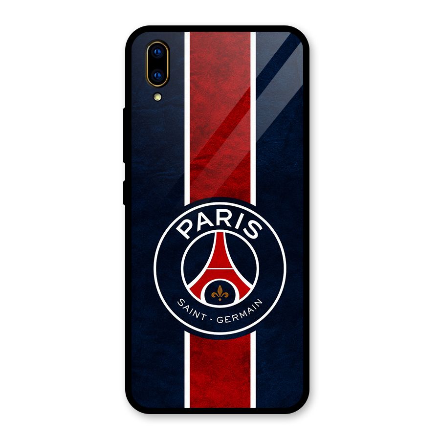 Paris Saint Germain Football Club Glass Back Case for Vivo V11 Pro