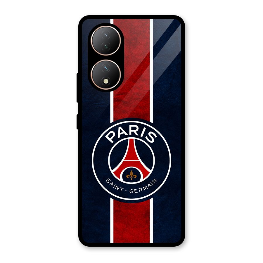Paris Saint Germain Football Club Glass Back Case for Vivo Y100A