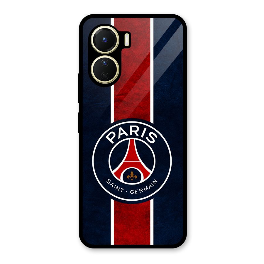 Paris Saint Germain Football Club Glass Back Case for Vivo Y56